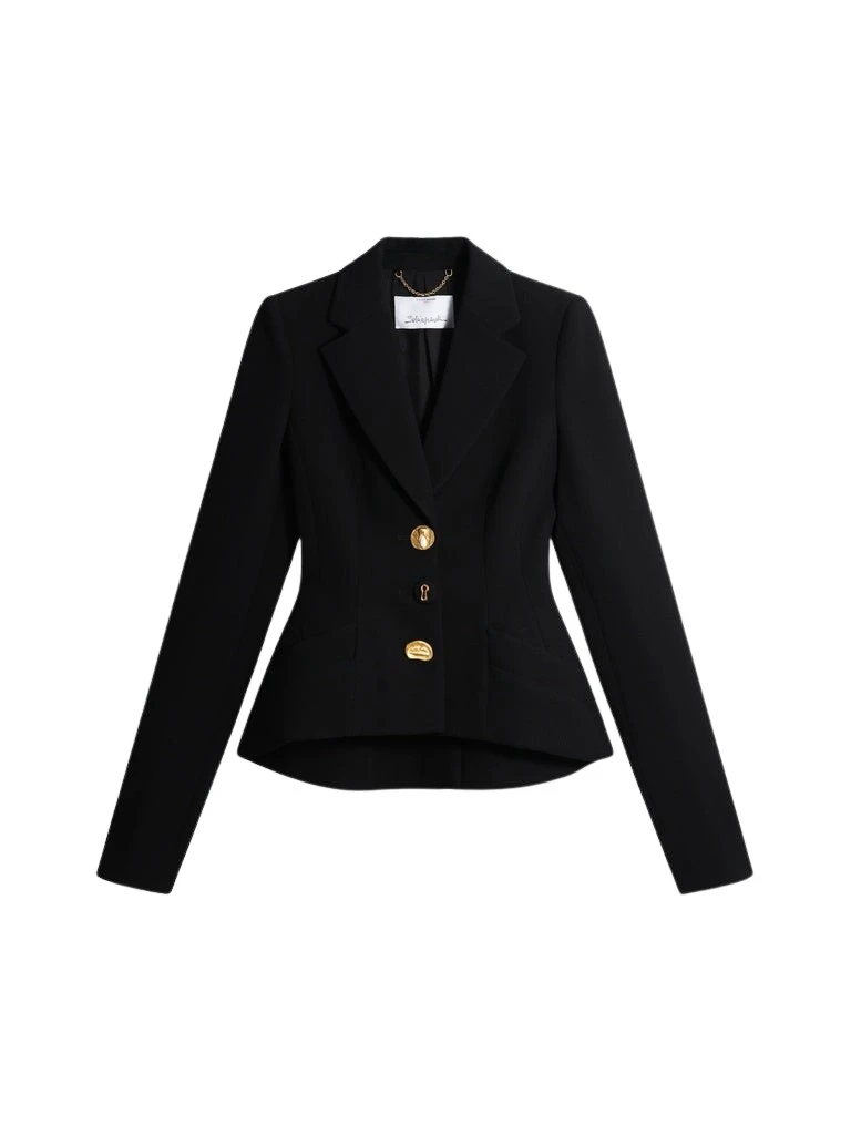 Schiaparelli-Basque-Jacket49951_nobg Schiaparelli Basque Jacket Jackets in Schiaparelli Authentic Luxury Fashion at Coveti