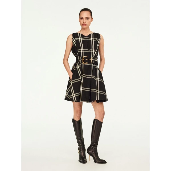 Schiaparelli Belted Dress Dresses in Schiaparelli Authentic Luxury Fashion at Coveti