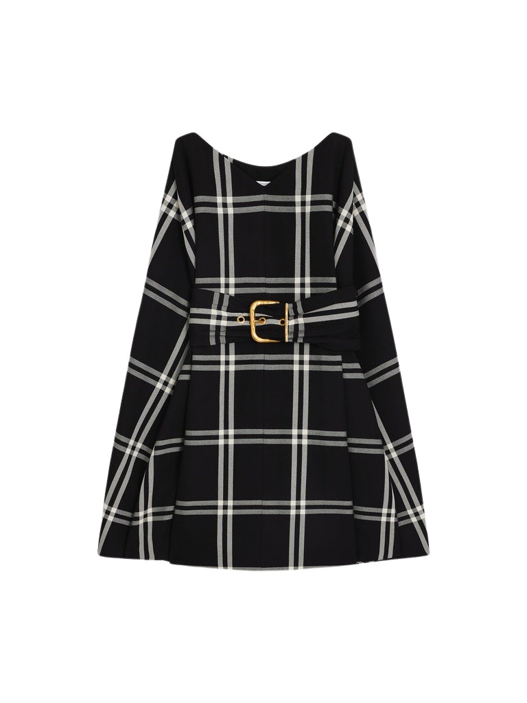 Schiaparelli Belted Dress Dresses in Schiaparelli Authentic Luxury Fashion at Coveti