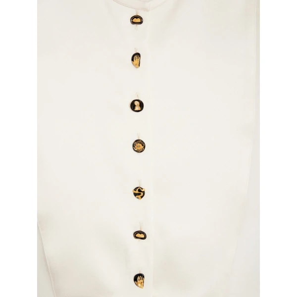Schiaparelli Bib Top Tops in Schiaparelli Authentic Luxury Fashion at Coveti