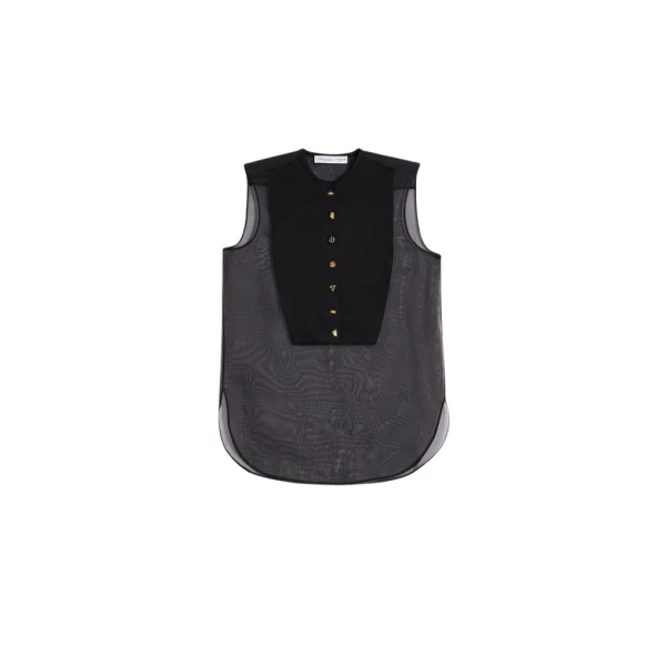 Schiaparelli Bib Top Tops in Schiaparelli Authentic Luxury Fashion at Coveti