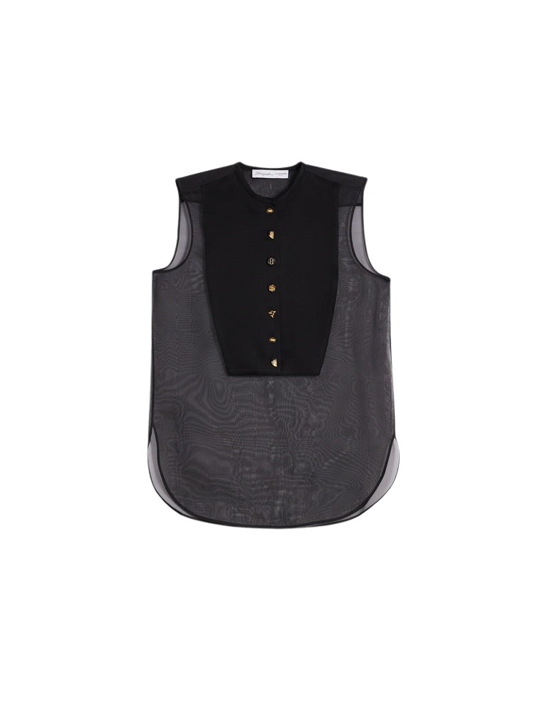 Schiaparelli Bib Top Tops in Schiaparelli Authentic Luxury Fashion at Coveti