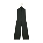 Schiaparelli Bijou Necklace Halterneck Jumpsuit Jumpsuit in Schiaparelli Authentic Luxury Fashion at Coveti