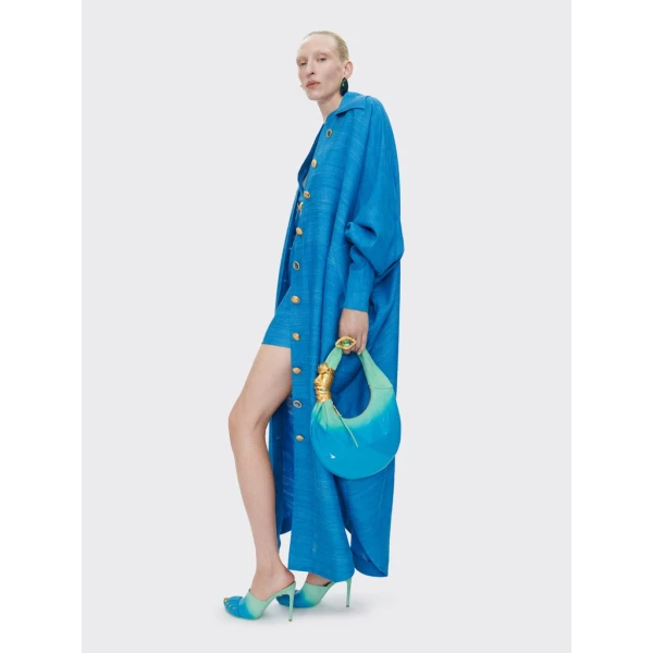 Schiaparelli Bijoux Buttons Cape Tops in Schiaparelli Authentic Luxury Fashion at Coveti