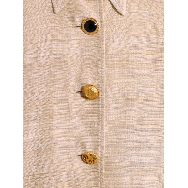 Schiaparelli Bijoux Buttons Cape Tops in Schiaparelli Authentic Luxury Fashion at Coveti