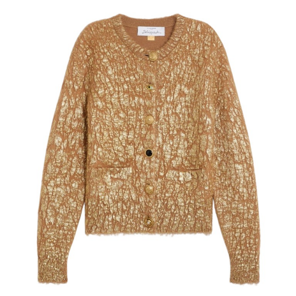 Schiaparelli Bijoux Buttons Cardigan Knitwear in Schiaparelli Authentic Luxury Fashion at Coveti