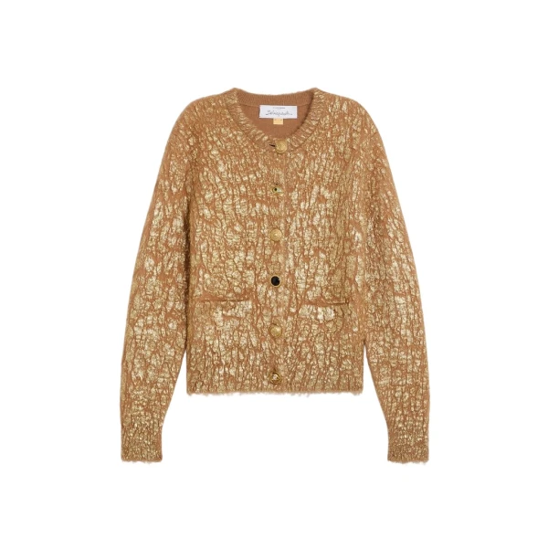 Schiaparelli Bijoux Buttons Cardigan Knitwear in Schiaparelli Authentic Luxury Fashion at Coveti
