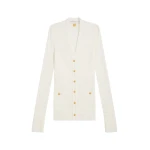 Schiaparelli Bijoux Buttons Cardigan Knitwear in Schiaparelli Authentic Luxury Fashion at Coveti