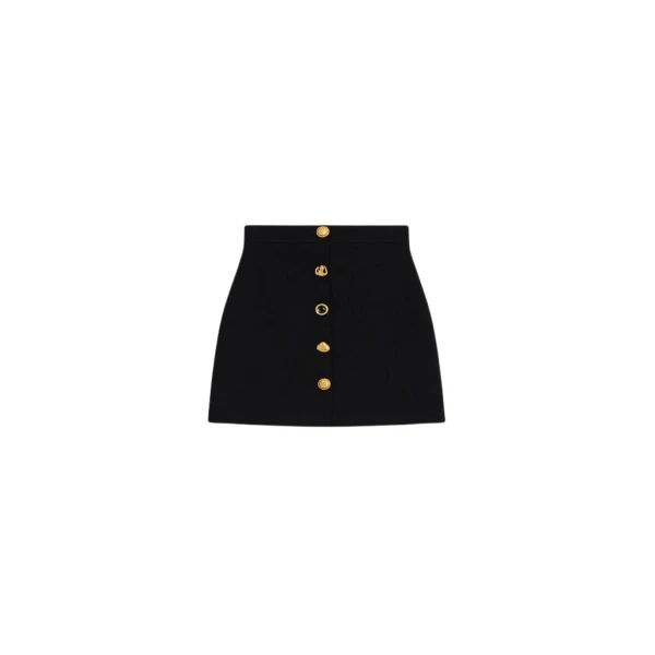 Schiaparelli Bijoux Buttons Miniskirt Skirts in Schiaparelli Authentic Luxury Fashion at Coveti