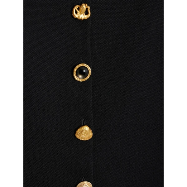 Schiaparelli Bijoux Buttons Miniskirt Skirts in Schiaparelli Authentic Luxury Fashion at Coveti