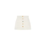 Schiaparelli Bijoux Buttons Miniskirt Skirts in Schiaparelli Authentic Luxury Fashion at Coveti