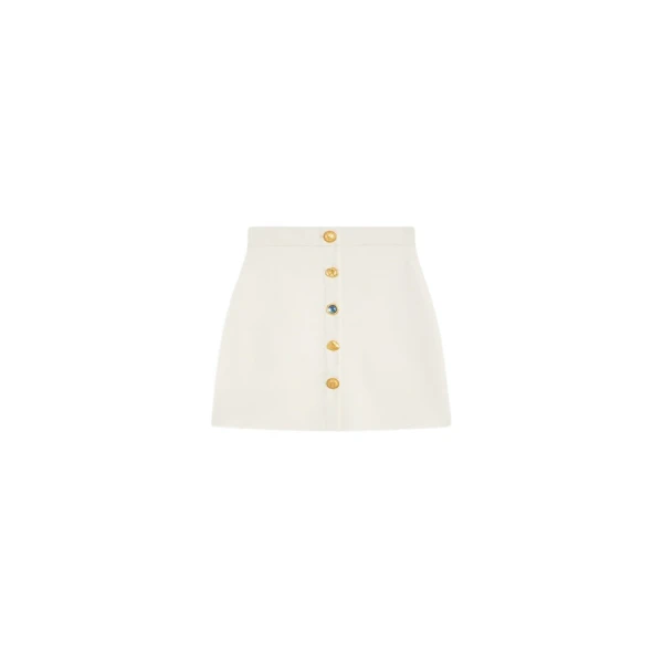 Schiaparelli Bijoux Buttons Miniskirt Skirts in Schiaparelli Authentic Luxury Fashion at Coveti