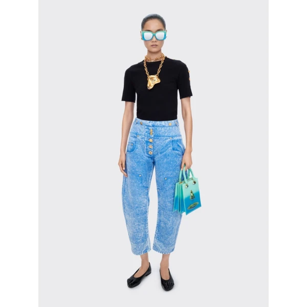 Schiaparelli Bijoux Buttons Sweater Knitwear in Schiaparelli Authentic Luxury Fashion at Coveti