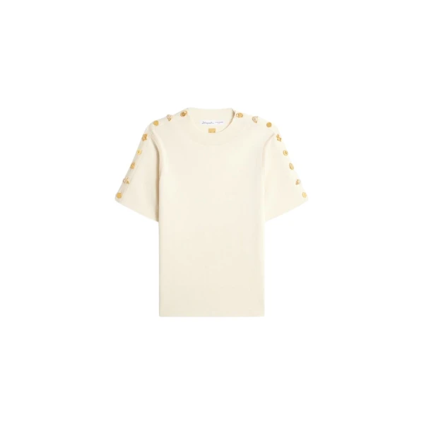 Schiaparelli Bijoux Buttons Sweater Knitwear in Schiaparelli Authentic Luxury Fashion at Coveti