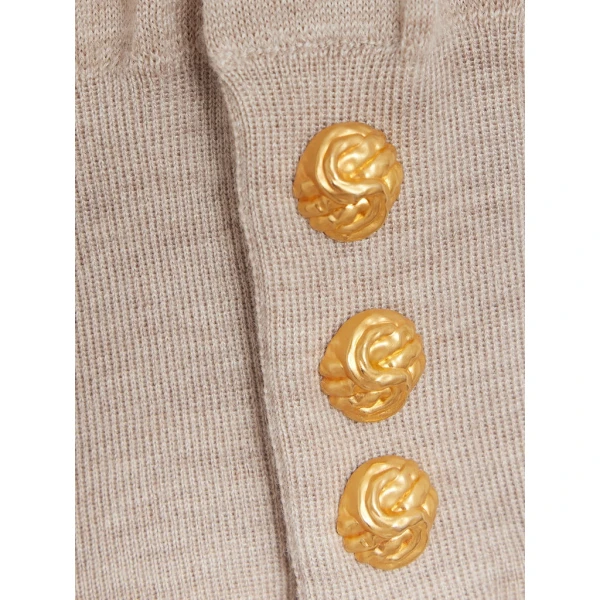 Schiaparelli Bijoux Buttons Sweatshirt Knitwear in Schiaparelli Authentic Luxury Fashion at Coveti