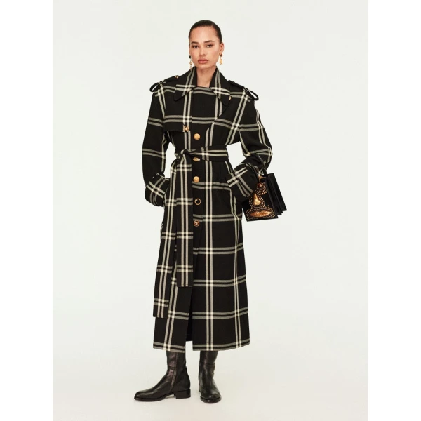 Schiaparelli Bijoux Buttons Trench Coats in Schiaparelli Authentic Luxury Fashion at Coveti