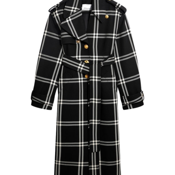 Schiaparelli Bijoux Buttons Trench Coats in Schiaparelli Authentic Luxury Fashion at Coveti