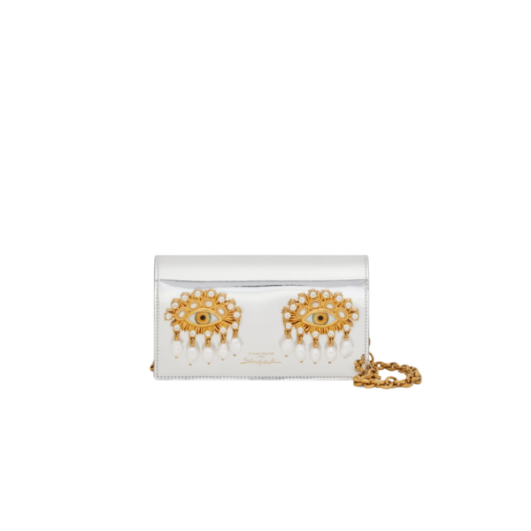 Schiaparelli Bijoux Eyes Clutch