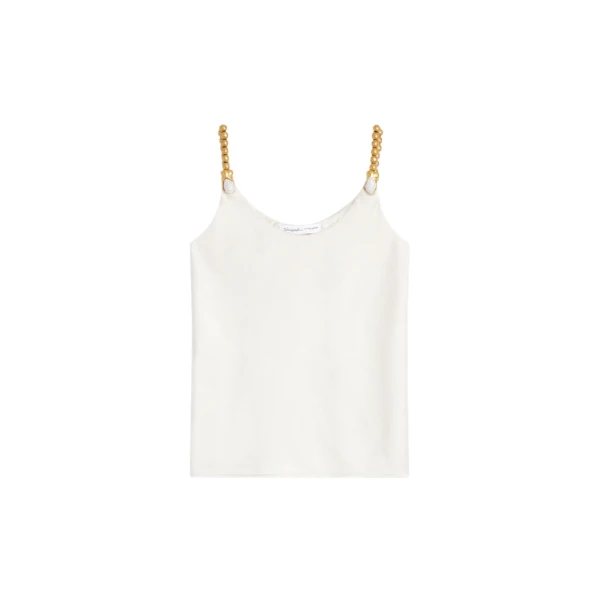 Schiaparelli Bijoux Straps Tank Top Tops in Schiaparelli Authentic Luxury Fashion at Coveti
