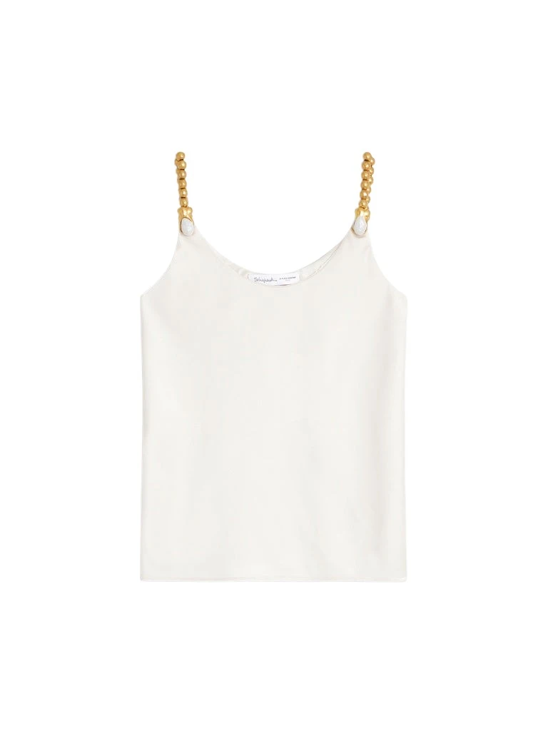 Schiaparelli-Bijoux-Straps-Tank-Top54633_nobg Schiaparelli Bijoux Straps Tank Top Tops in Schiaparelli Authentic Luxury Fashion at Coveti