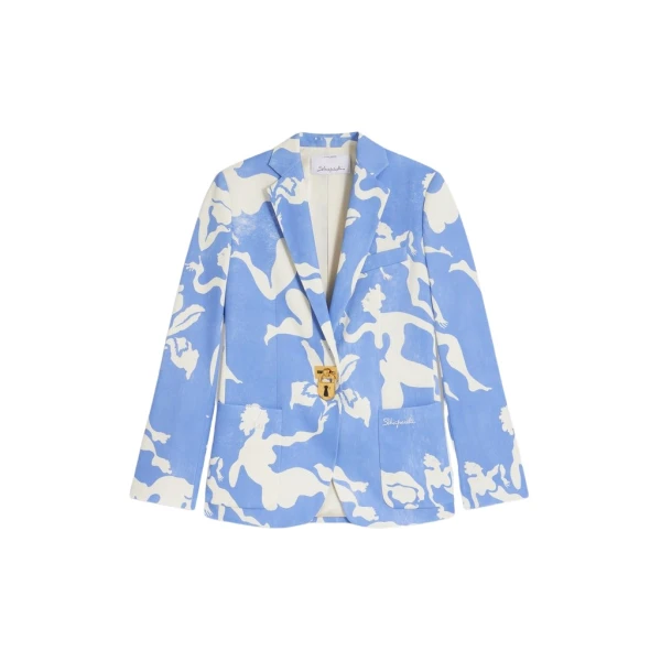 Schiaparelli Bodies Padlock Jacket Jackets in Schiaparelli Authentic Luxury Fashion at Coveti