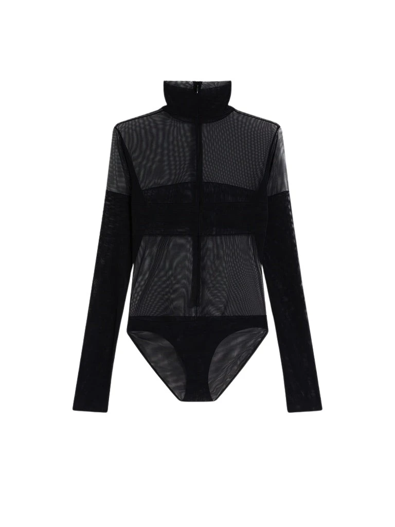 Schiaparelli-Body-Double-Mesh37825_nobg Schiaparelli Body Double Mesh Bodysuit in Schiaparelli Authentic Luxury Fashion at Coveti