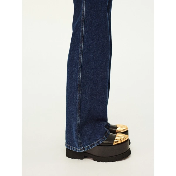 Schiaparelli Bootcut Jeans Pants in Schiaparelli Authentic Luxury Fashion at Coveti
