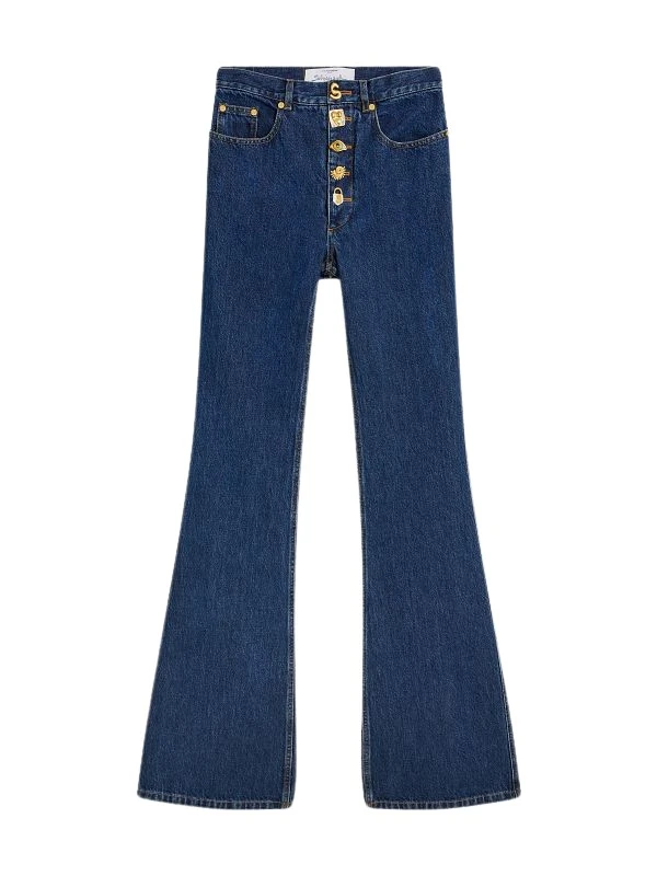 Schiaparelli-Bootcut-Jeans46877_nobg Schiaparelli Bootcut Jeans Pants in Schiaparelli Authentic Luxury Fashion at Coveti