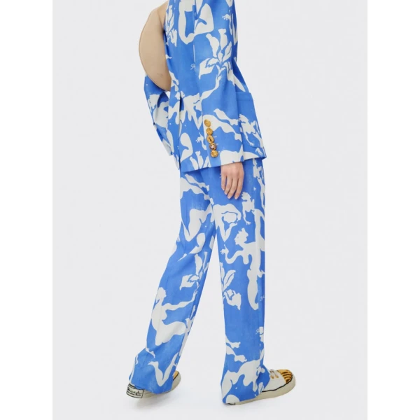 Schiaparelli Boyfit Bodies Pants Pants in Schiaparelli Authentic Luxury Fashion at Coveti