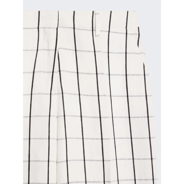 Schiaparelli Boyfit Checks Pants Pants in Schiaparelli Authentic Luxury Fashion at Coveti