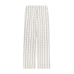 Schiaparelli Boyfit Checks Pants Pants in Schiaparelli Authentic Luxury Fashion at Coveti