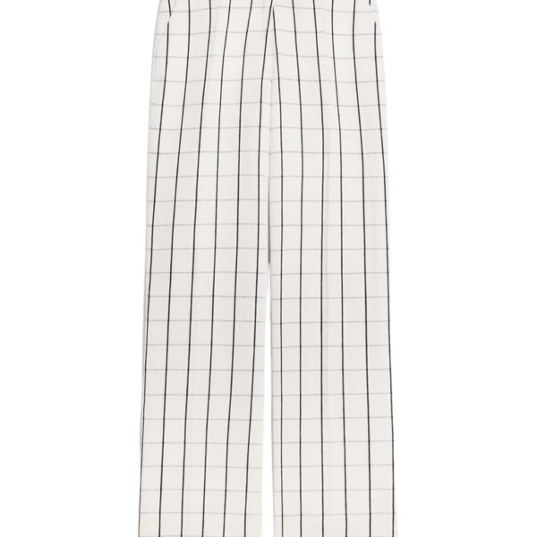 Schiaparelli Boyfit Checks Pants Pants in Schiaparelli Authentic Luxury Fashion at Coveti