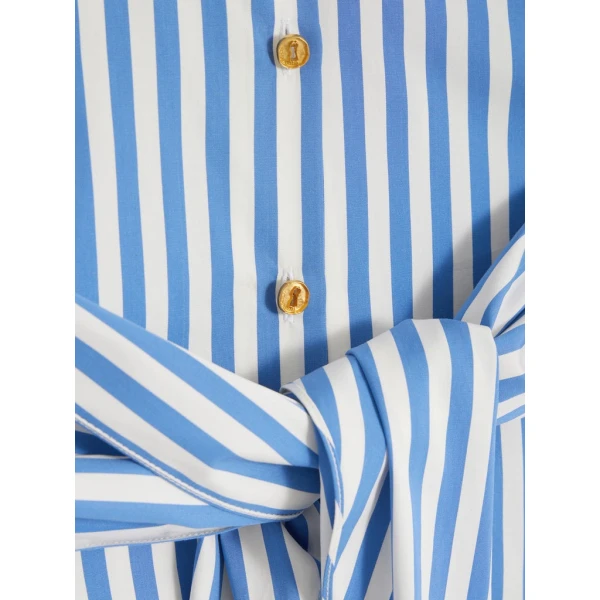 Schiaparelli Bra Striped Shirt Tops in Schiaparelli Authentic Luxury Fashion at Coveti