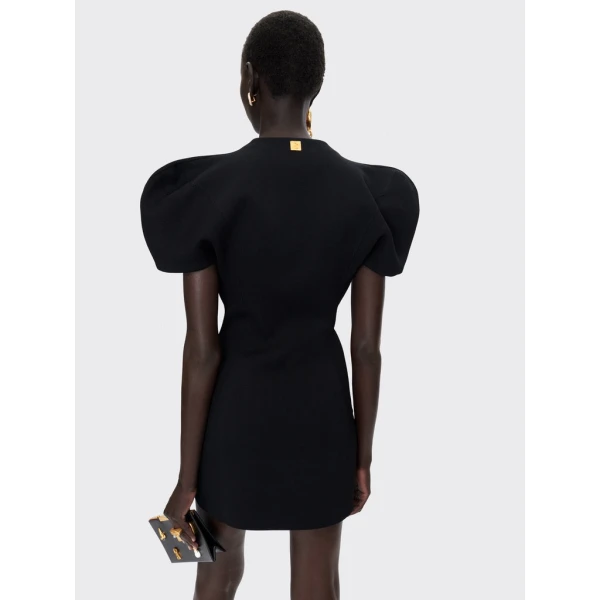Schiaparelli Broad Shoulders Dress Dresses in Schiaparelli Authentic Luxury Fashion at Coveti