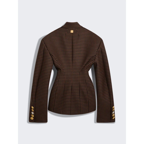 Schiaparelli Broad Shoulders Jacket Jackets in Schiaparelli Authentic Luxury Fashion at Coveti