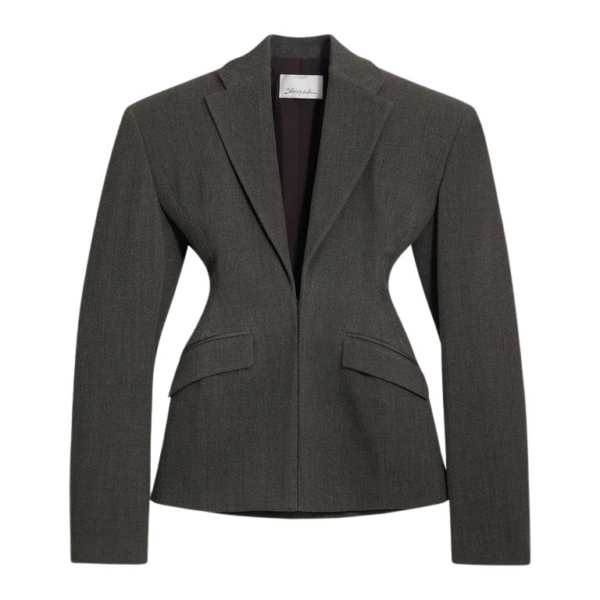 Schiaparelli Broad Shoulders Jacket Jackets in Schiaparelli Authentic Luxury Fashion at Coveti