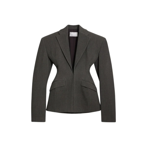 Schiaparelli Broad Shoulders Jacket Jackets in Schiaparelli Authentic Luxury Fashion at Coveti