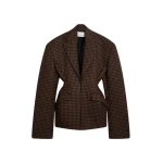 Schiaparelli Broad Shoulders Jacket Jackets in Schiaparelli Authentic Luxury Fashion at Coveti