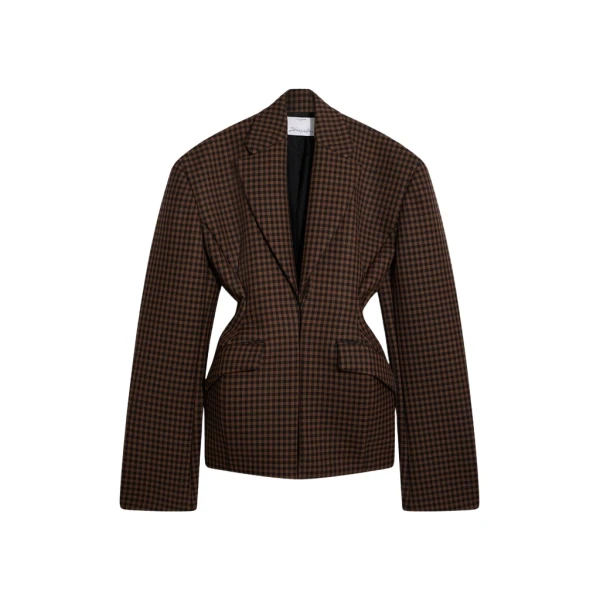 Schiaparelli Broad Shoulders Jacket Jackets in Schiaparelli Authentic Luxury Fashion at Coveti