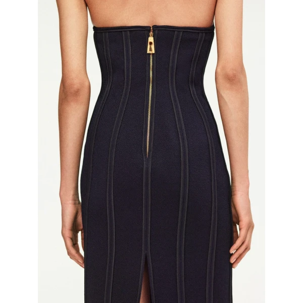 Schiaparelli Bustier Corset Dress Dresses in Schiaparelli Authentic Luxury Fashion at Coveti