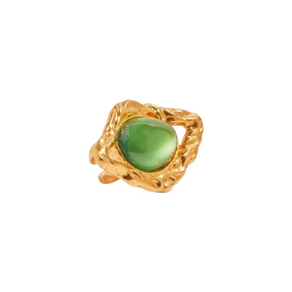 Schiaparelli Cabochon Eye Ring
