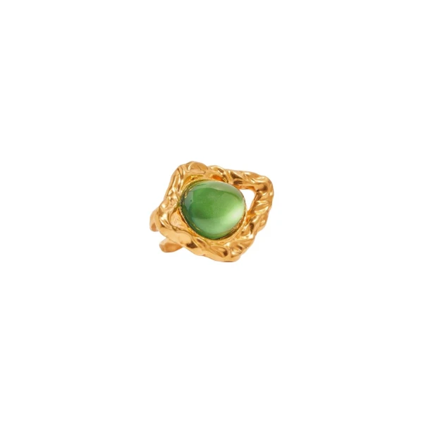 Schiaparelli Cabochon Eye Ring