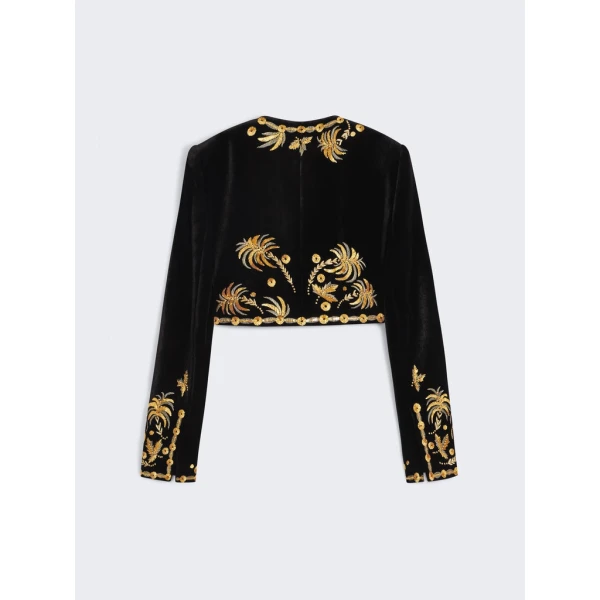 Schiaparelli Cardigan Embroidered Jacket Knitwear in Schiaparelli Authentic Luxury Fashion at Coveti
