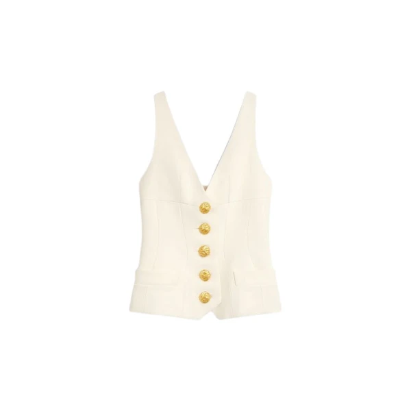 Schiaparelli Chain Bijoux Gilet Jackets in Schiaparelli Authentic Luxury Fashion at Coveti