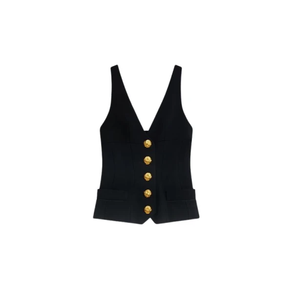 Schiaparelli Chain Bijoux Gilet Jackets in Schiaparelli Authentic Luxury Fashion at Coveti