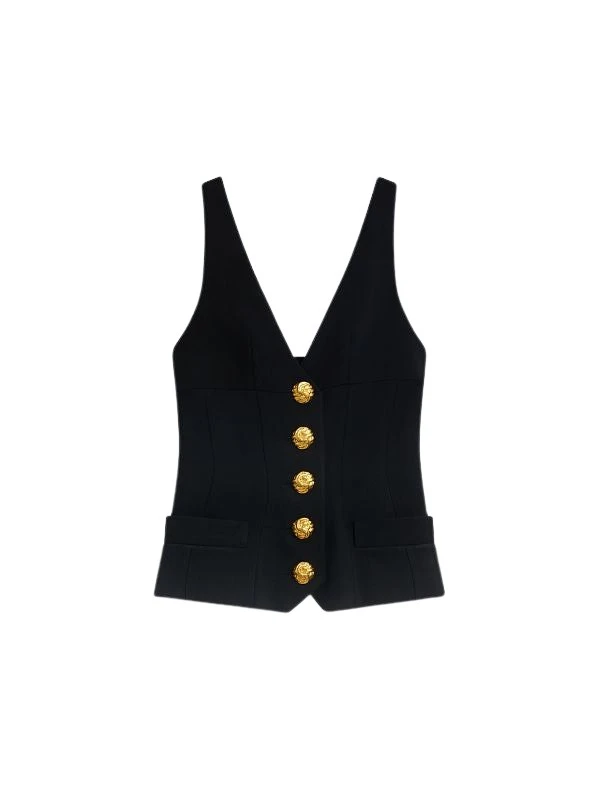 Schiaparelli-Chain-Bijoux-Gilet33671_nobg Schiaparelli Chain Bijoux Gilet Jackets in Schiaparelli Authentic Luxury Fashion at Coveti