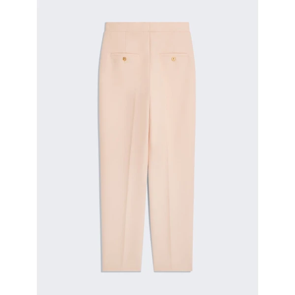 Schiaparelli Cigarette Pleated Pants Pants in Schiaparelli Authentic Luxury Fashion at Coveti