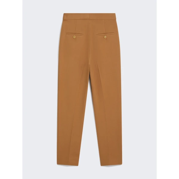 Schiaparelli Cigarette Pleated Pants Pants in Schiaparelli Authentic Luxury Fashion at Coveti