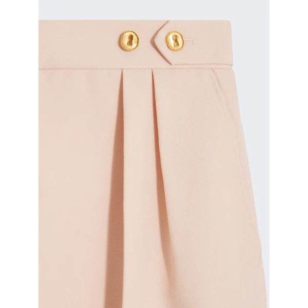 Schiaparelli Cigarette Pleated Pants Pants in Schiaparelli Authentic Luxury Fashion at Coveti