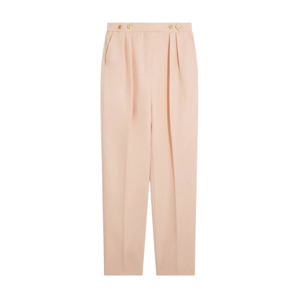 Schiaparelli Cigarette Pleated Pants Pants in Schiaparelli Authentic Luxury Fashion at Coveti